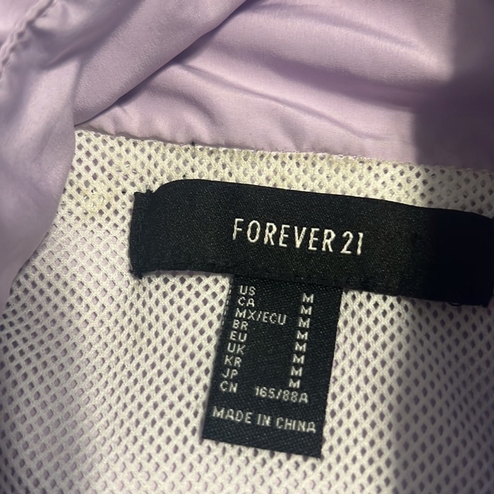 FOREVER 21 windbreaker. (M) - Picture 4 of 4